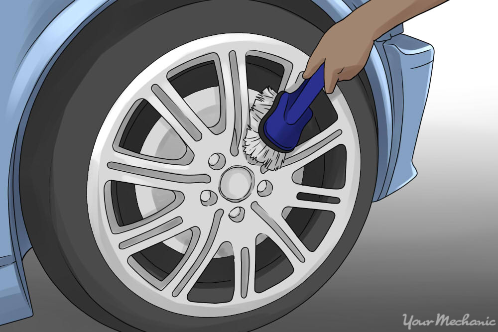 How to Clean Your Car Tires YourMechanic Advice